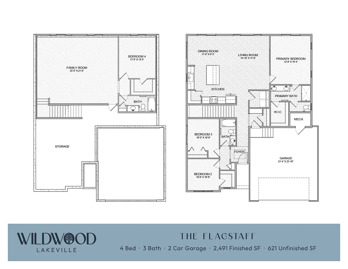 Floor plan The Flagstaff - Single Family Home