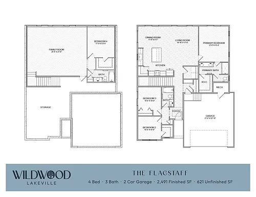Floor plan The Flagstaff - Single Family Home