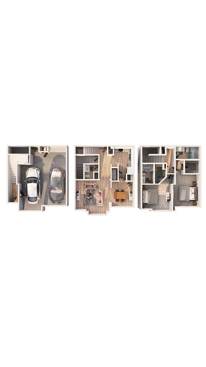 Floor plan B10 - Baltimore Carriage House