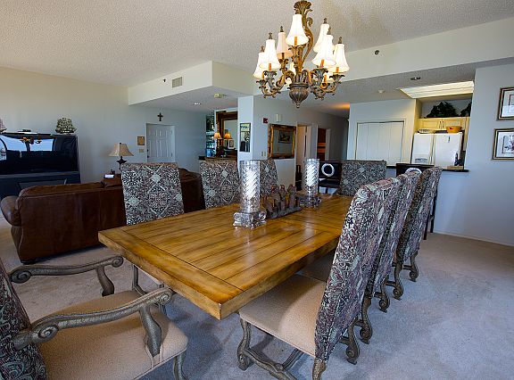Spacious dining