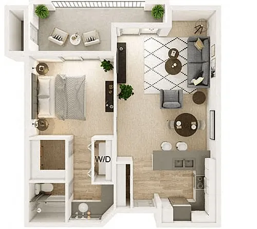 Floor plan Plan C