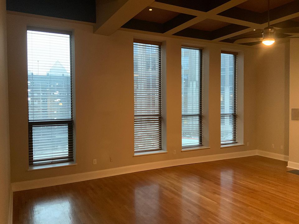 Windows overlooking 5th street