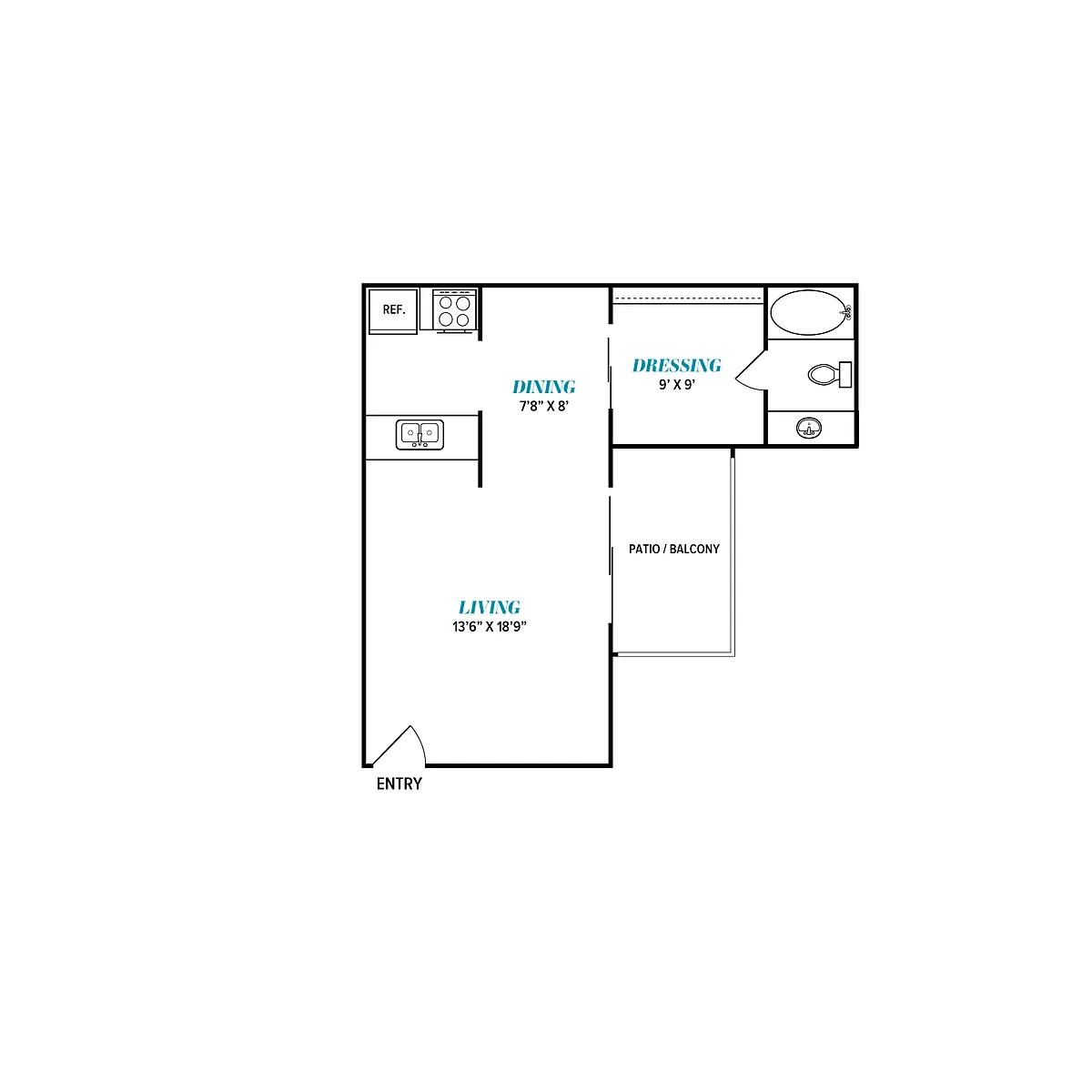 Floor plan E1 Classic
