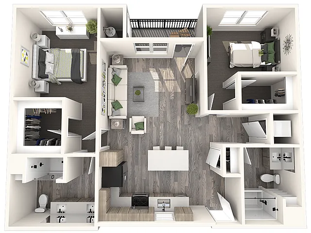 Floor plan B2