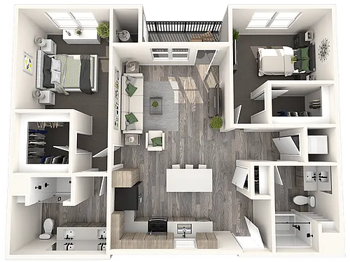 Floor plan B2