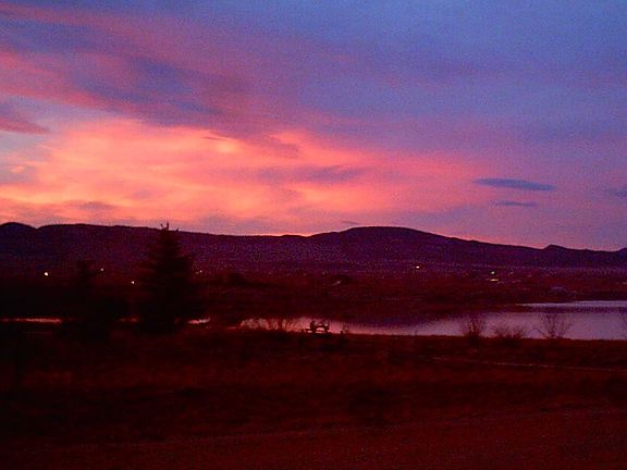 View from front bay window