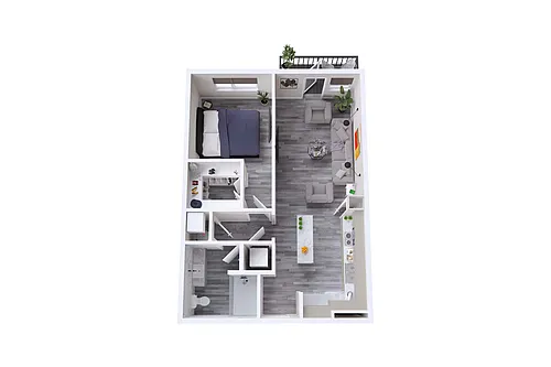 Floor plan A2B