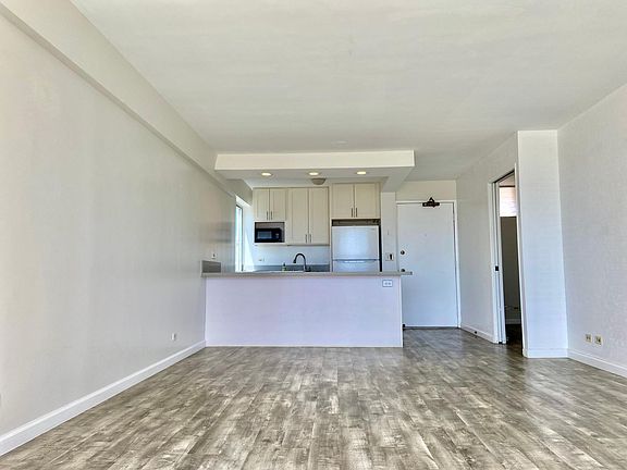 Living room and kitchen