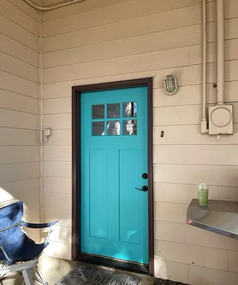 Back door