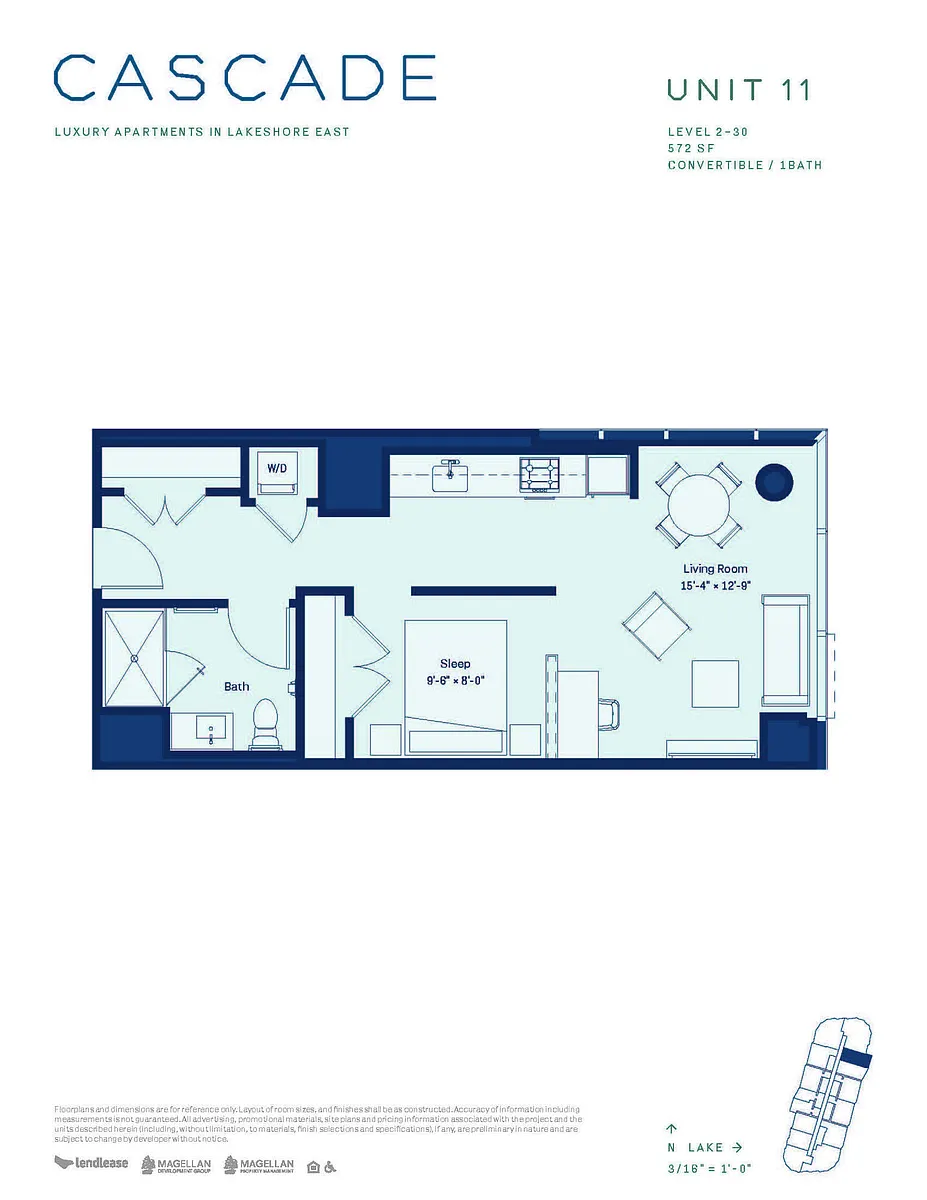 Floor plan cacon11a