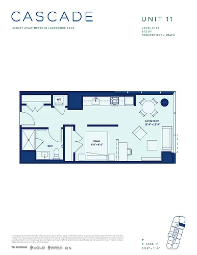 Floor plan cacon11a