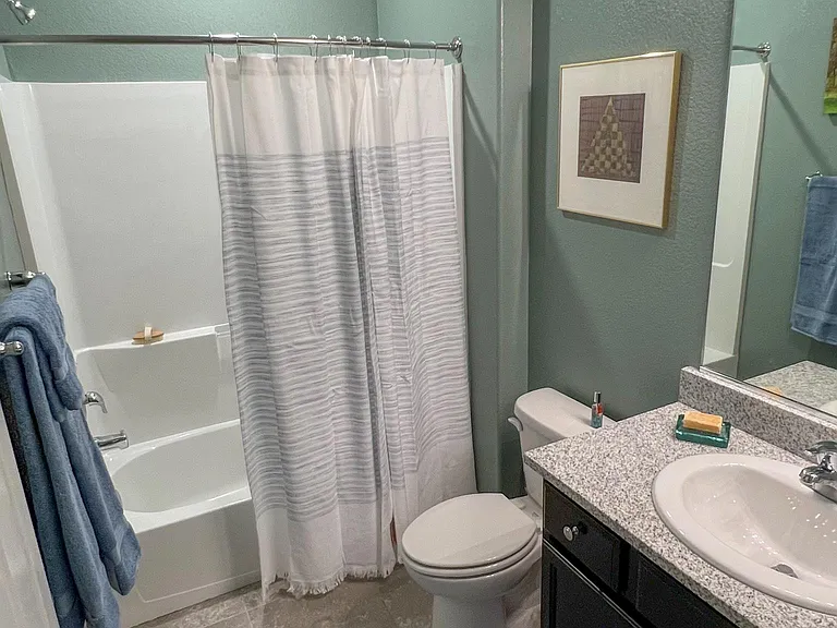 Bedroom2 private bathroom.