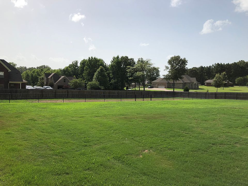 Privacy fenced backyard