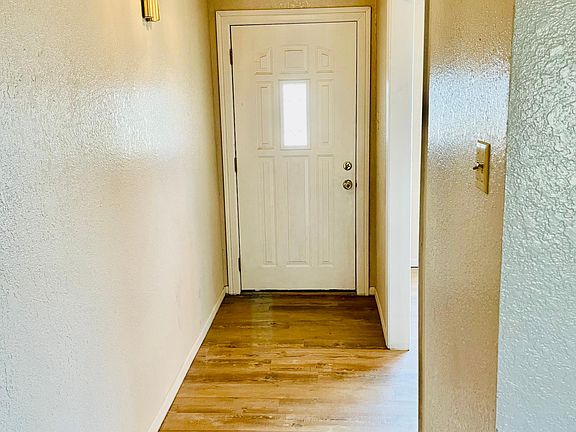 Foyer which has two spacious coat closets