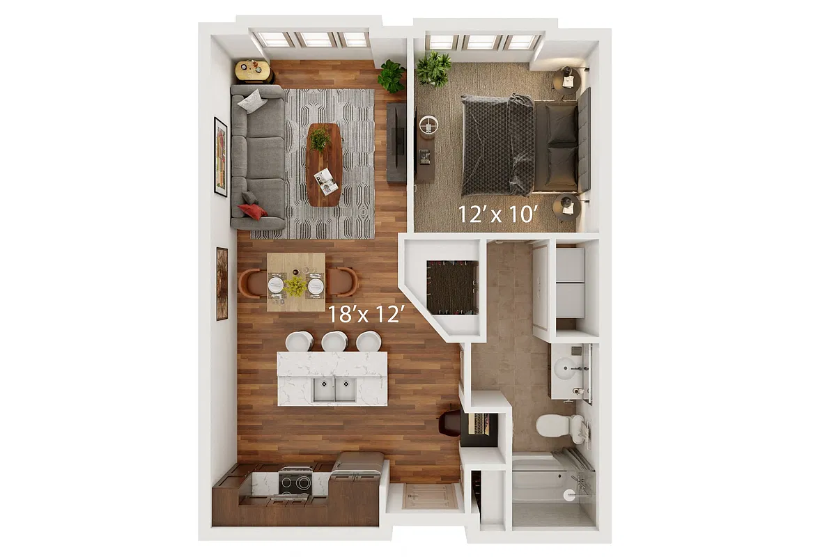 Floor plan B