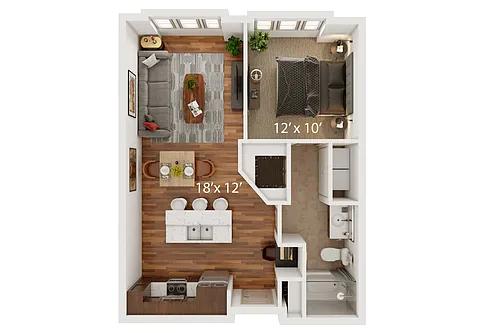 Floor plan B