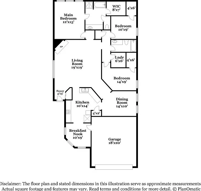 3 bed, 2.0 bath, 1741 sqft, $1,745 — Photo 2