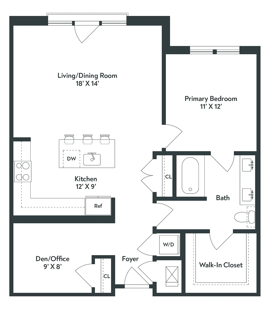 Floor plan A5 Hudson