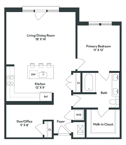 Floor plan A5 Hudson