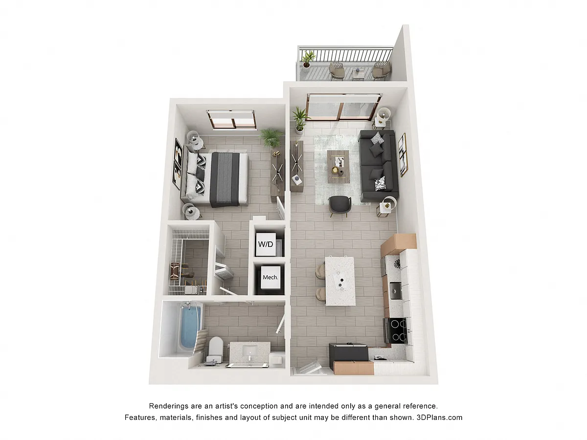 Floor plan Model A3