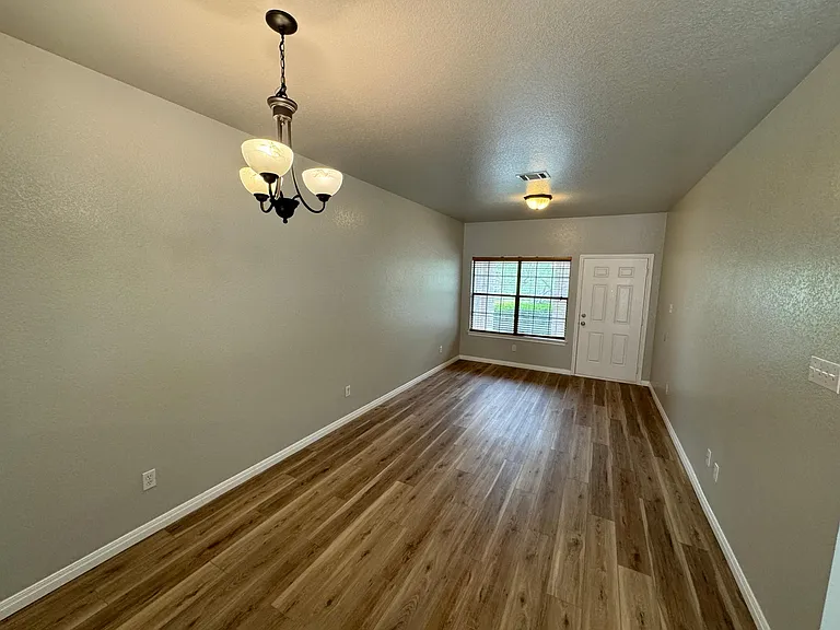 Living room facing front door