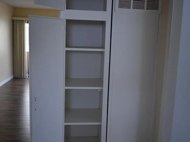 Hall way closet space for linens n things