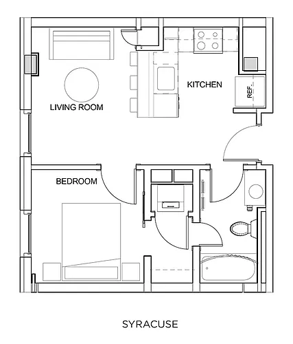 Floor plan Syracuse