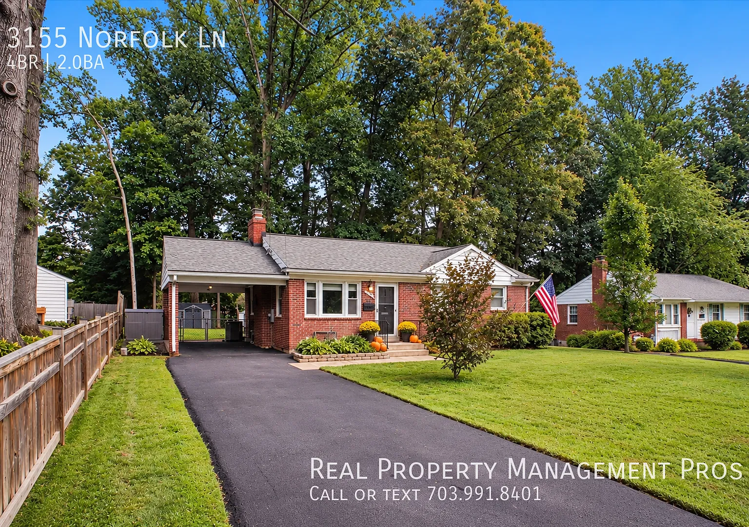 Updated Falls Church Home with Renovated Kitchen & Bath, Carport + One of the Neighborhood's Larg... — Photo 1