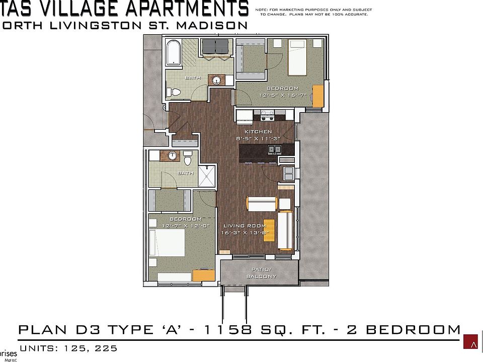 1st image of 110 N Livingston St #125
