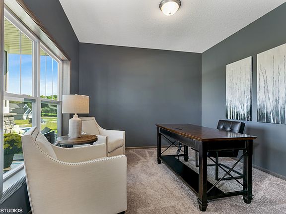 Spacious study for when work follows you home. Photos of similar model