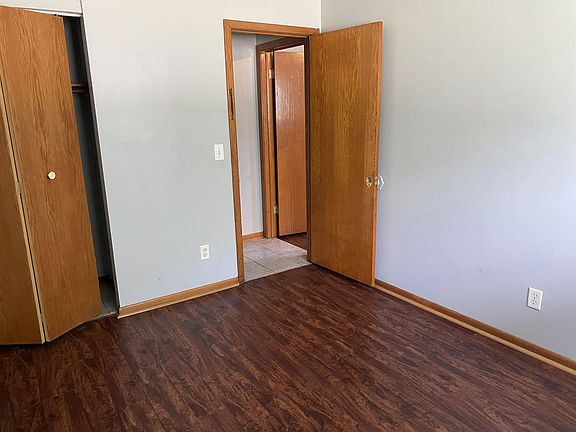 Large bedroom, plenty of closet space