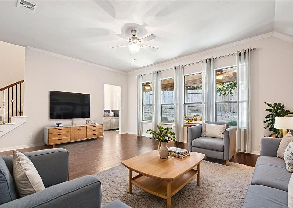 Large open concept living room