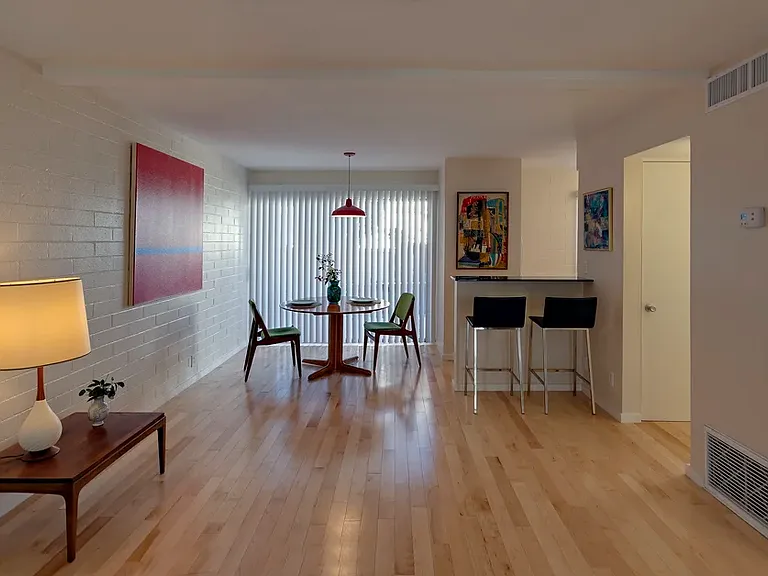 Patio/balcony on select apartments.
