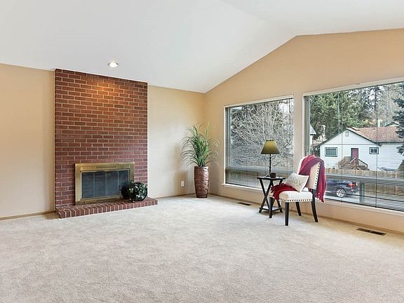 Living Room with New carpet
