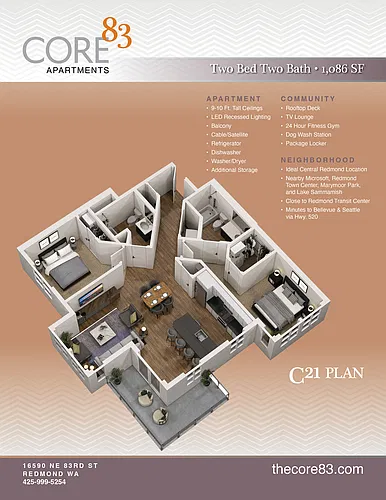 Floor plan C21
