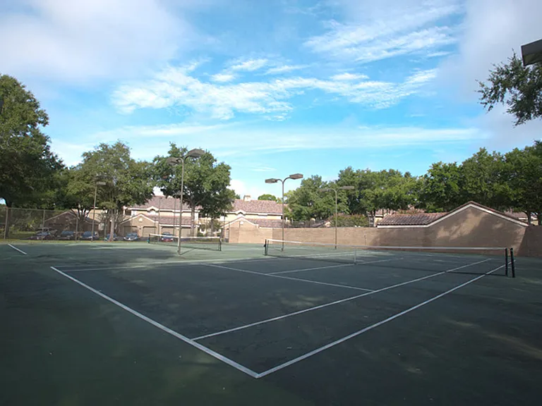 Lighted Tennis Courts