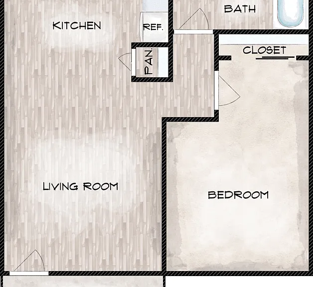 Plan A Floorplan Diagram