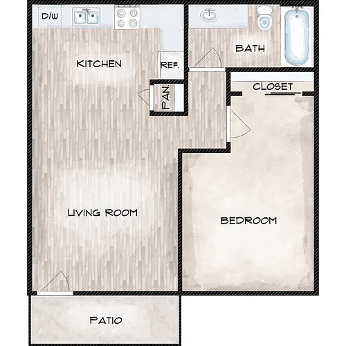 Floor plan Plan A