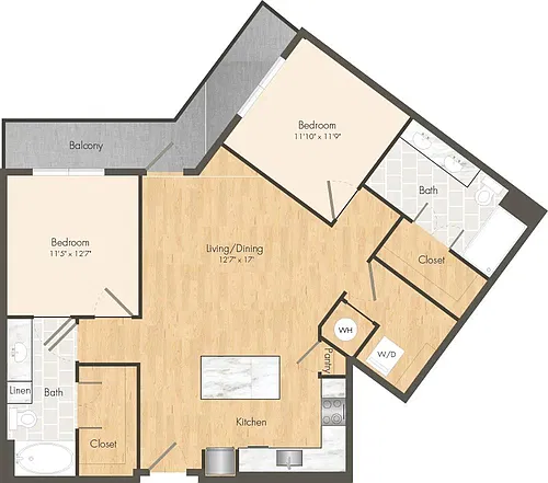 Floor plan B01