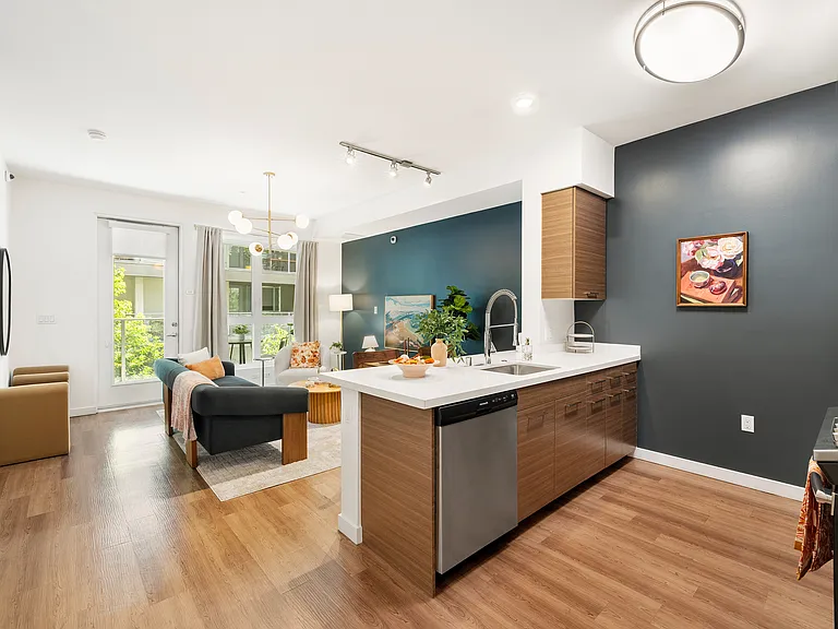 Modern Kitchen | Next on Lex Apartments | Luxury Apartments in Glendale CA
