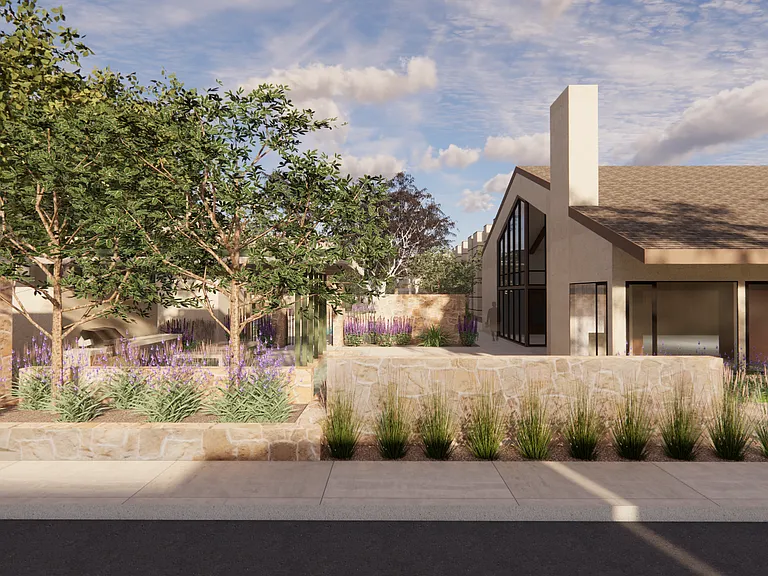 Rendering of our new Pool Area and Clubhouse. Opening this spring!
