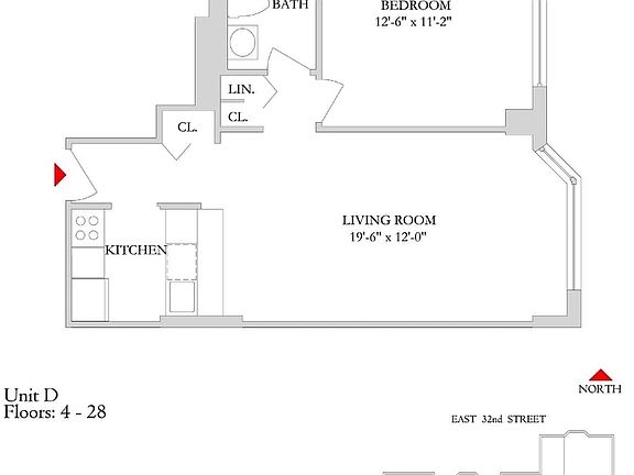 2nd image of 151-155 E 31st St #W26d