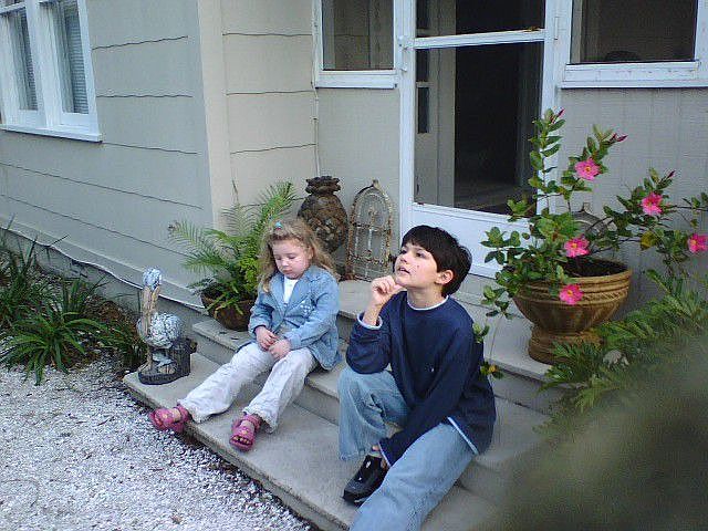 front steps