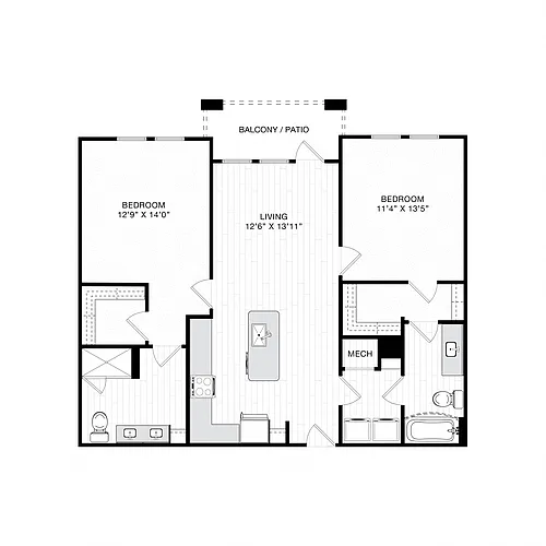 Floor plan The Henderson III