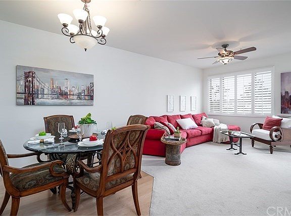 Dining Area with Wood Laminate Floor