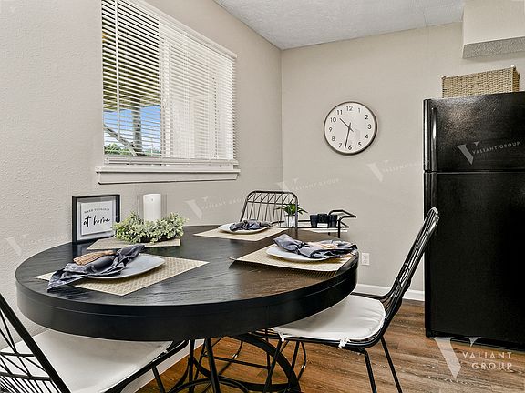 Dining Area (furnishings used as examples only)