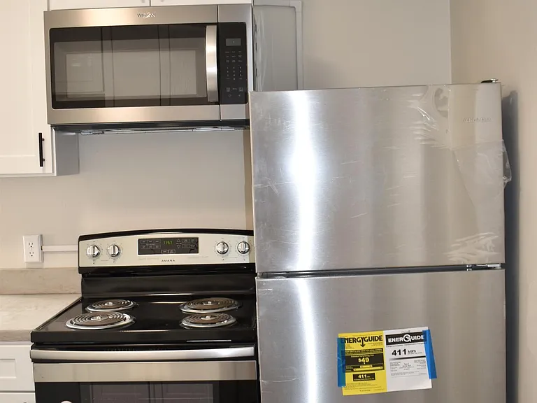 All new appliances.