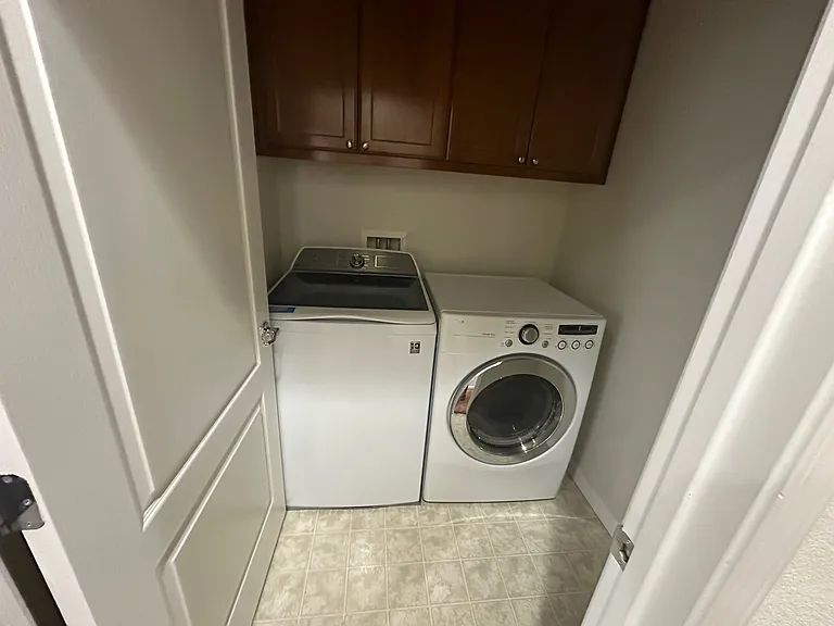 Upstairs Laundry room