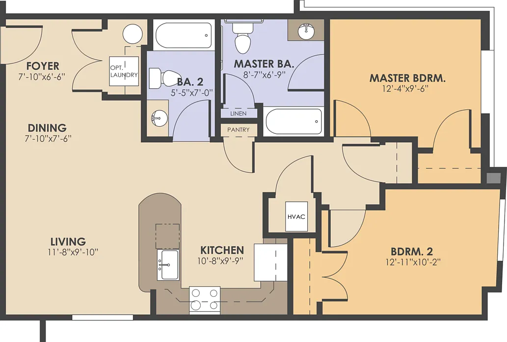 Floor plan B1