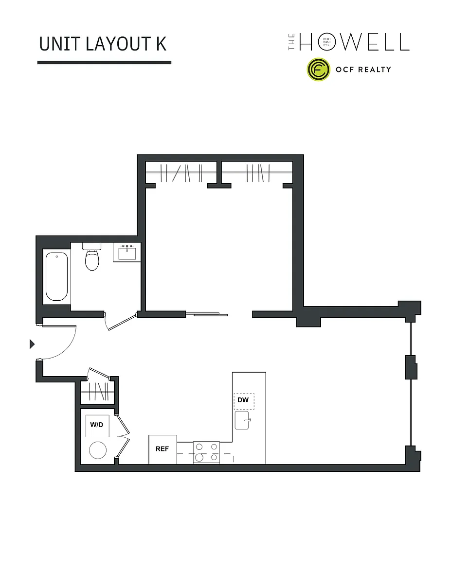 Floor plan Layout K